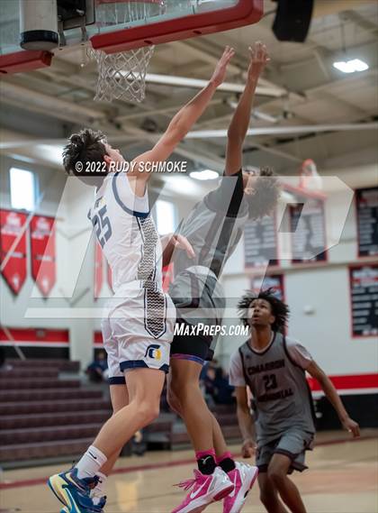 Thumbnail 2 in Cimarron-Memorial vs Oak Ridge (Torrey Pines Holiday Classic Tip-Off)  photogallery.