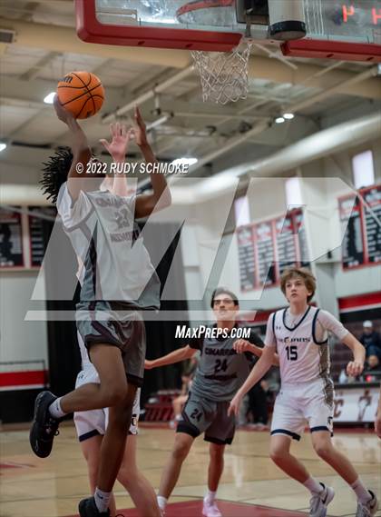 Thumbnail 1 in Cimarron-Memorial vs Oak Ridge (Torrey Pines Holiday Classic Tip-Off)  photogallery.