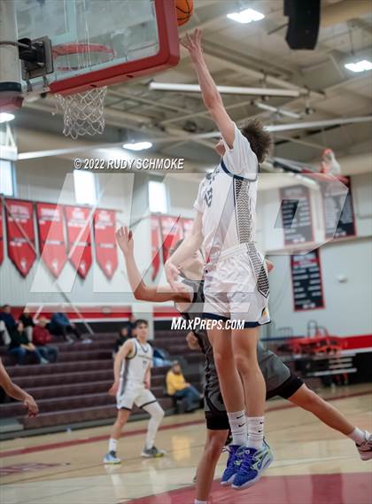 Thumbnail 2 in Cimarron-Memorial vs Oak Ridge (Torrey Pines Holiday Classic Tip-Off)  photogallery.