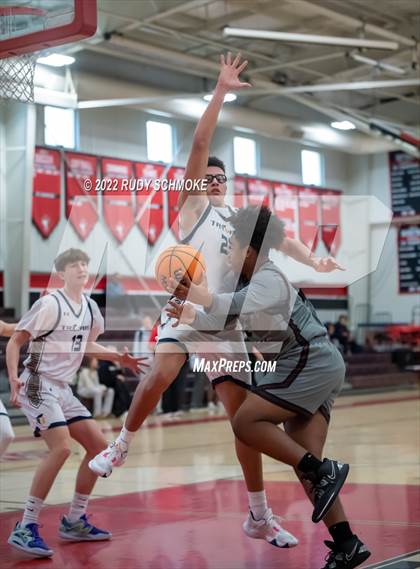 Thumbnail 3 in Cimarron-Memorial vs Oak Ridge (Torrey Pines Holiday Classic Tip-Off)  photogallery.