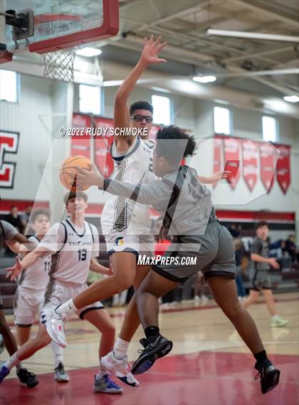 Thumbnail 2 in Cimarron-Memorial vs Oak Ridge (Torrey Pines Holiday Classic Tip-Off)  photogallery.