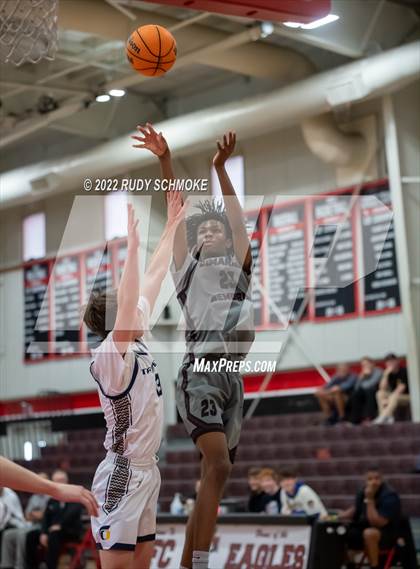 Thumbnail 2 in Cimarron-Memorial vs Oak Ridge (Torrey Pines Holiday Classic Tip-Off)  photogallery.