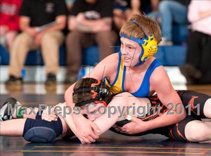 Thumbnail 1 in Humboldt-Del Norte Conference Wrestling Championships @ Del Norte photogallery.