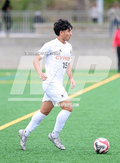 Thumbnail 2 in Cypress vs. Saddleback (Hawks Invitational) photogallery.