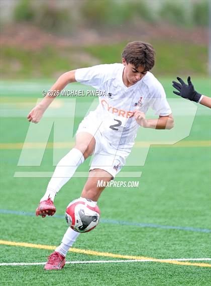 Thumbnail 3 in Cypress vs. Saddleback (Hawks Invitational) photogallery.