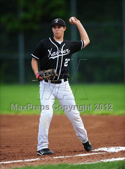 Thumbnail 3 in Branford vs. Xavier (SCC Quarterfinal) photogallery.