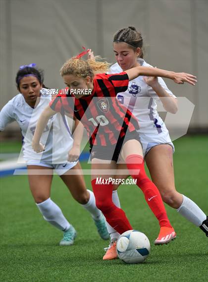 Thumbnail 2 in Salado vs. Boerne (UIL 4A Soccer Semifinal) photogallery.