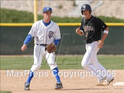 Thumbnail 1 in Valencia vs. Grossmont (Lions Invitational Premier Division Final) photogallery.