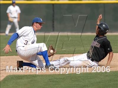 Thumbnail 1 in Valencia vs. Grossmont (Lions Invitational Premier Division Final) photogallery.
