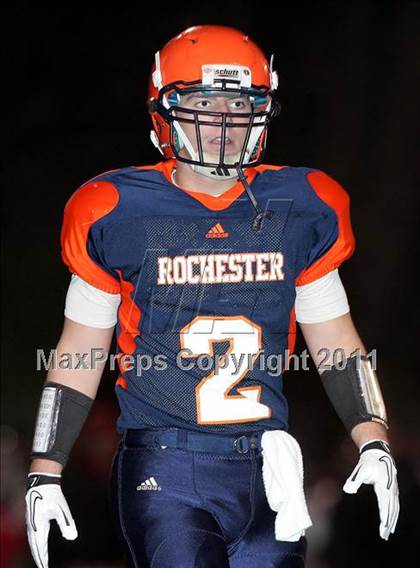Thumbnail 2 in Metamora vs. Rochester (IHSA Class 4A Semifinal) photogallery.