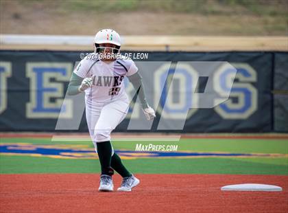 Thumbnail 2 in Harlingen South vs. Victoria East (UIL Softball 5A Region 4 Area - Game 2) photogallery.