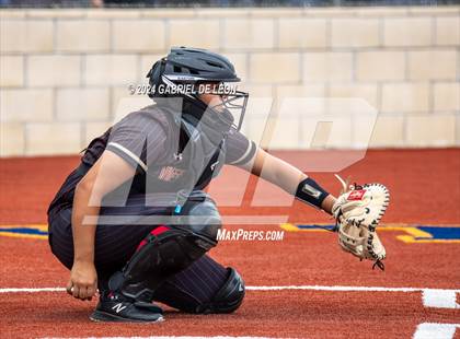 Thumbnail 2 in Harlingen South vs. Victoria East (UIL Softball 5A Region 4 Area - Game 2) photogallery.