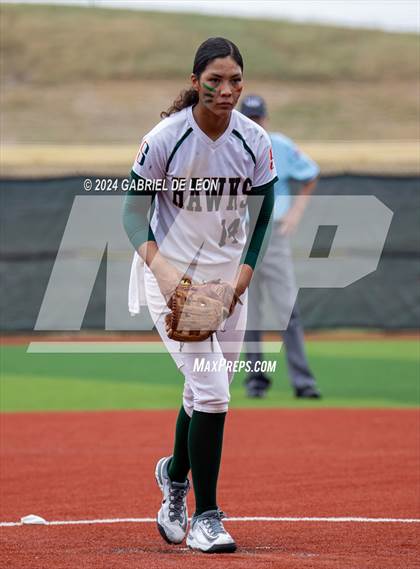 Thumbnail 1 in Harlingen South vs. Victoria East (UIL Softball 5A Region 4 Area - Game 2) photogallery.