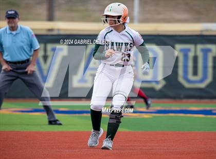 Thumbnail 1 in Harlingen South vs. Victoria East (UIL Softball 5A Region 4 Area - Game 2) photogallery.