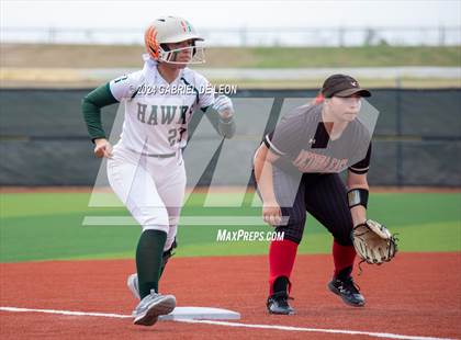 Thumbnail 3 in Harlingen South vs. Victoria East (UIL Softball 5A Region 4 Area - Game 2) photogallery.