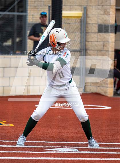Thumbnail 3 in Harlingen South vs. Victoria East (UIL Softball 5A Region 4 Area - Game 2) photogallery.
