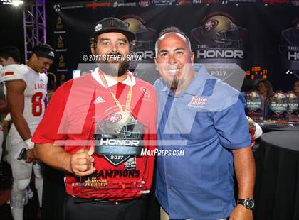 Thumbnail 2 in Orange Lutheran @ Cathedral Catholic (Honor Bowl) photogallery.