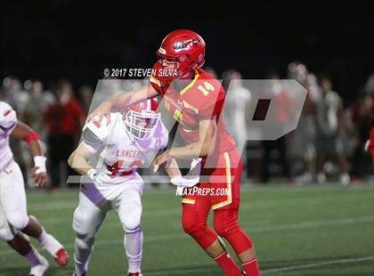 Thumbnail 2 in Orange Lutheran @ Cathedral Catholic (Honor Bowl) photogallery.