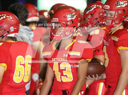 Thumbnail 3 in Orange Lutheran @ Cathedral Catholic (Honor Bowl) photogallery.