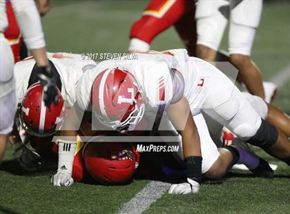 Thumbnail 2 in Orange Lutheran @ Cathedral Catholic (Honor Bowl) photogallery.