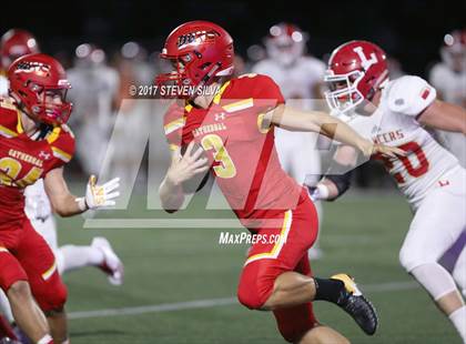 Thumbnail 2 in Orange Lutheran @ Cathedral Catholic (Honor Bowl) photogallery.