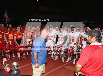 Thumbnail 2 in Orange Lutheran @ Cathedral Catholic (Honor Bowl) photogallery.