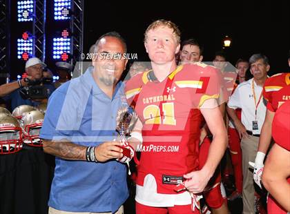 Thumbnail 1 in Orange Lutheran @ Cathedral Catholic (Honor Bowl) photogallery.