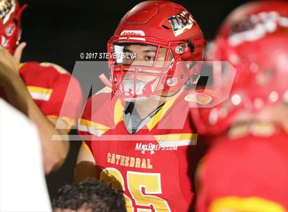 Thumbnail 2 in Orange Lutheran @ Cathedral Catholic (Honor Bowl) photogallery.