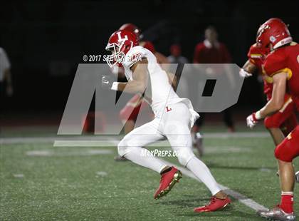 Thumbnail 2 in Orange Lutheran @ Cathedral Catholic (Honor Bowl) photogallery.