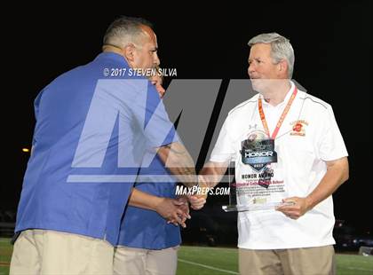 Thumbnail 2 in Orange Lutheran @ Cathedral Catholic (Honor Bowl) photogallery.