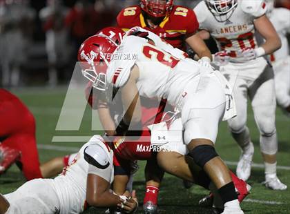 Thumbnail 3 in Orange Lutheran @ Cathedral Catholic (Honor Bowl) photogallery.
