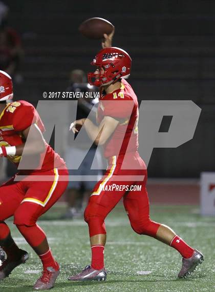Thumbnail 2 in Orange Lutheran @ Cathedral Catholic (Honor Bowl) photogallery.