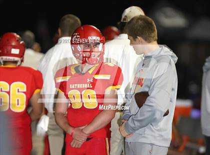Thumbnail 2 in Orange Lutheran @ Cathedral Catholic (Honor Bowl) photogallery.