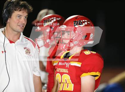 Thumbnail 2 in Orange Lutheran @ Cathedral Catholic (Honor Bowl) photogallery.