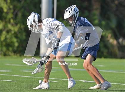 Thumbnail 2 in Berkeley Prep vs. Calvary Christian (2021 Lacrosse District Championship Tournament) photogallery.