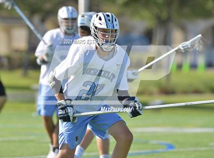 Thumbnail 1 in Berkeley Prep vs. Calvary Christian (2021 Lacrosse District Championship Tournament) photogallery.