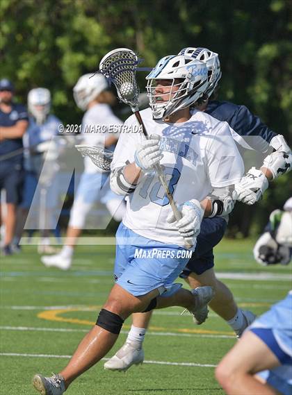 Thumbnail 3 in Berkeley Prep vs. Calvary Christian (2021 Lacrosse District Championship Tournament) photogallery.