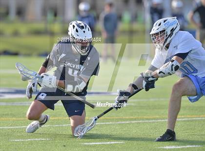 Thumbnail 2 in Berkeley Prep vs. Calvary Christian (2021 Lacrosse District Championship Tournament) photogallery.