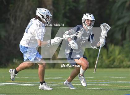 Thumbnail 3 in Berkeley Prep vs. Calvary Christian (2021 Lacrosse District Championship Tournament) photogallery.