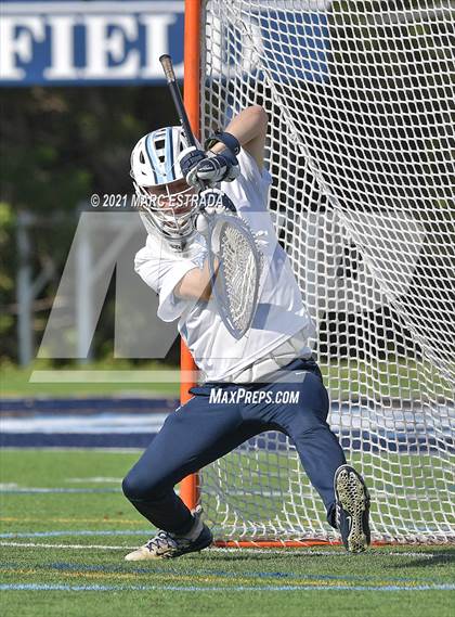 Thumbnail 3 in Berkeley Prep vs. Calvary Christian (2021 Lacrosse District Championship Tournament) photogallery.