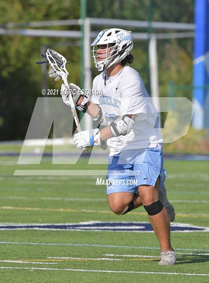 Thumbnail 1 in Berkeley Prep vs. Calvary Christian (2021 Lacrosse District Championship Tournament) photogallery.
