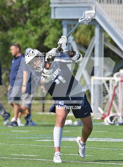 Thumbnail 3 in Berkeley Prep vs. Calvary Christian (2021 Lacrosse District Championship Tournament) photogallery.