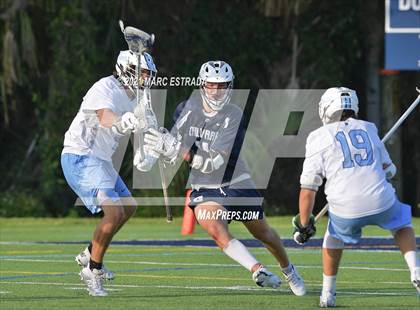 Thumbnail 2 in Berkeley Prep vs. Calvary Christian (2021 Lacrosse District Championship Tournament) photogallery.