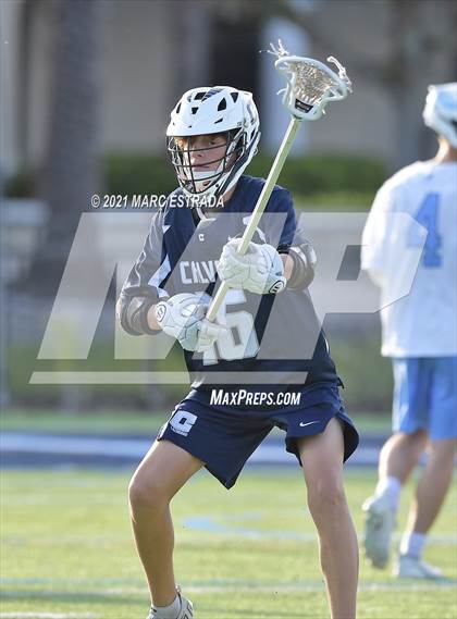 Thumbnail 3 in Berkeley Prep vs. Calvary Christian (2021 Lacrosse District Championship Tournament) photogallery.