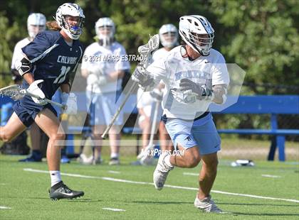 Thumbnail 1 in Berkeley Prep vs. Calvary Christian (2021 Lacrosse District Championship Tournament) photogallery.