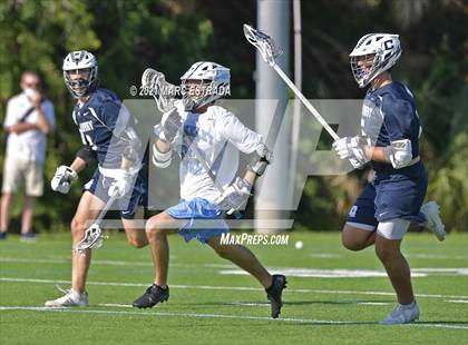Thumbnail 1 in Berkeley Prep vs. Calvary Christian (2021 Lacrosse District Championship Tournament) photogallery.