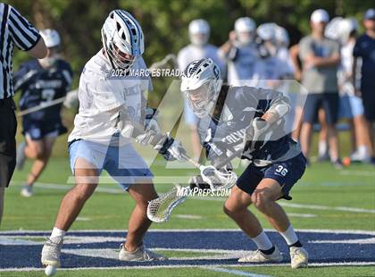 Thumbnail 2 in Berkeley Prep vs. Calvary Christian (2021 Lacrosse District Championship Tournament) photogallery.