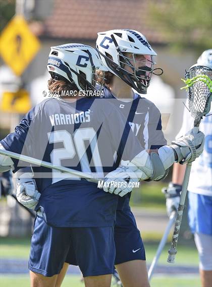 Thumbnail 2 in Berkeley Prep vs. Calvary Christian (2021 Lacrosse District Championship Tournament) photogallery.