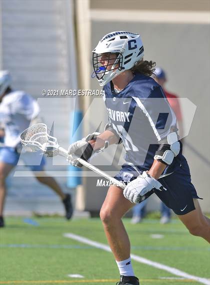 Thumbnail 3 in Berkeley Prep vs. Calvary Christian (2021 Lacrosse District Championship Tournament) photogallery.
