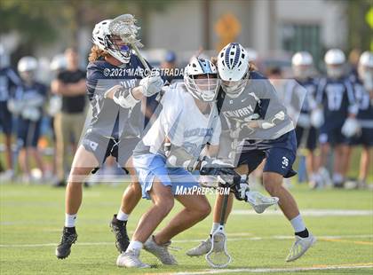 Thumbnail 3 in Berkeley Prep vs. Calvary Christian (2021 Lacrosse District Championship Tournament) photogallery.